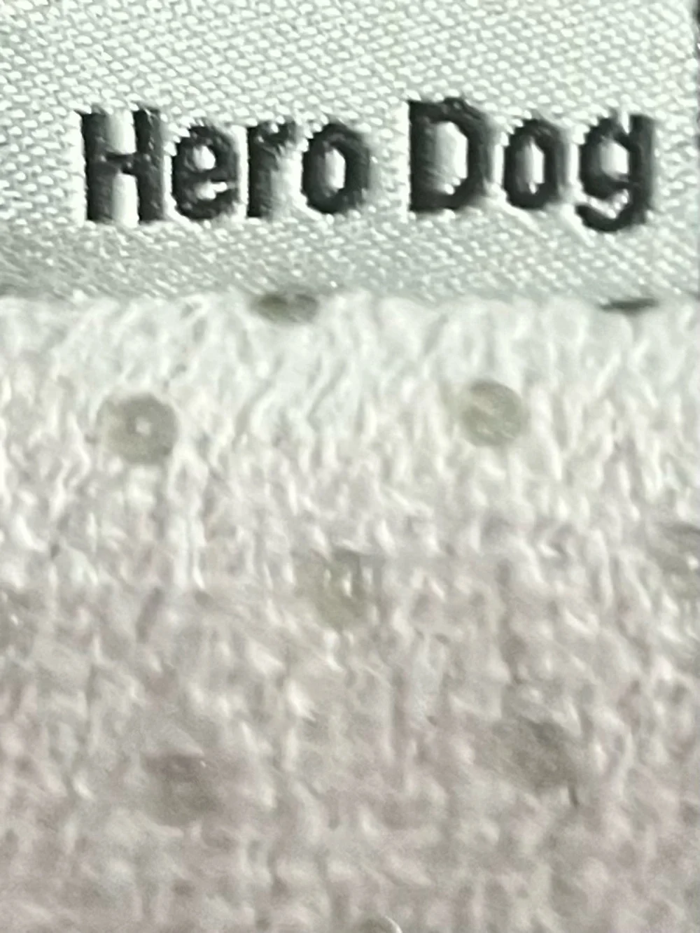 EUC Hero Dog Plush Crate Pad Blue 36”x23” (M) - Picture 9 of 13